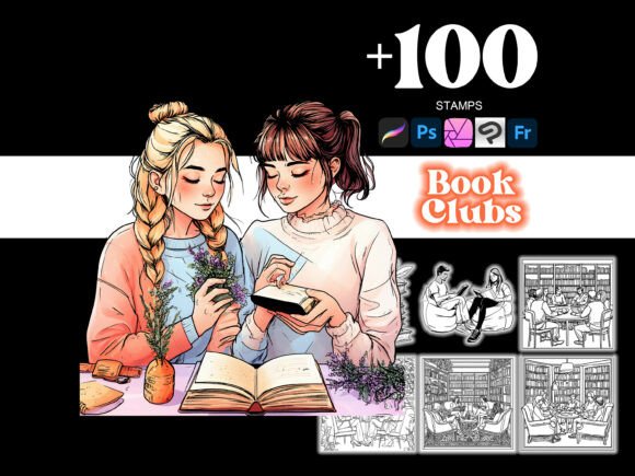 100 Book Clubs Procreate: A Detailed Evaluation for Digital Artists