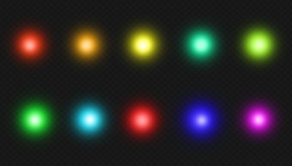 Abstract Neon Glow Light Background: A Versatile Design Asset for Creative Projects