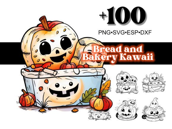 Crafting with Bread Bakery Halloween Designs: How to Use 100 Bread Bakery Halloween PNG SVG for Creative Projects