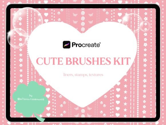 Exploring the Cute Kawaii Liner Procreate Brush Set: A Versatile Toolkit for Digital Artists